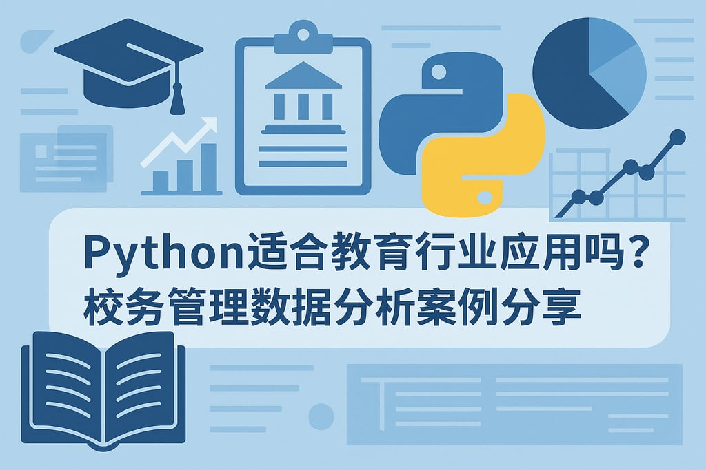 Python适合教育行业应用吗？校务管理数据分析案例分享