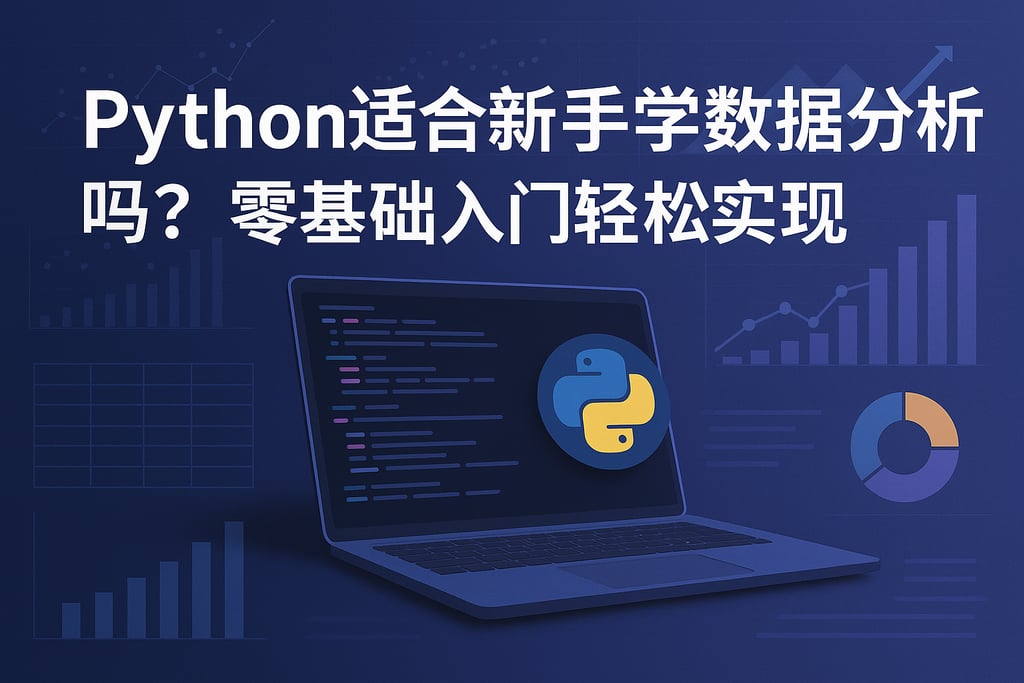 Python适合新手学数据分析吗？零基础入门轻松实现