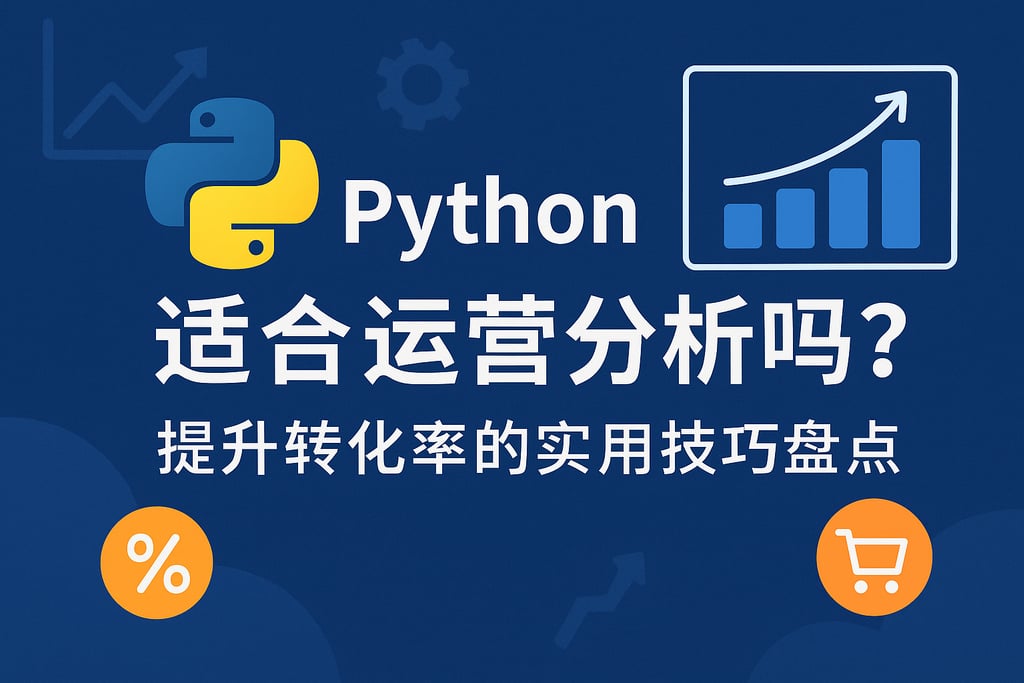 Python适合运营分析吗？提升转化率的实用技巧盘点