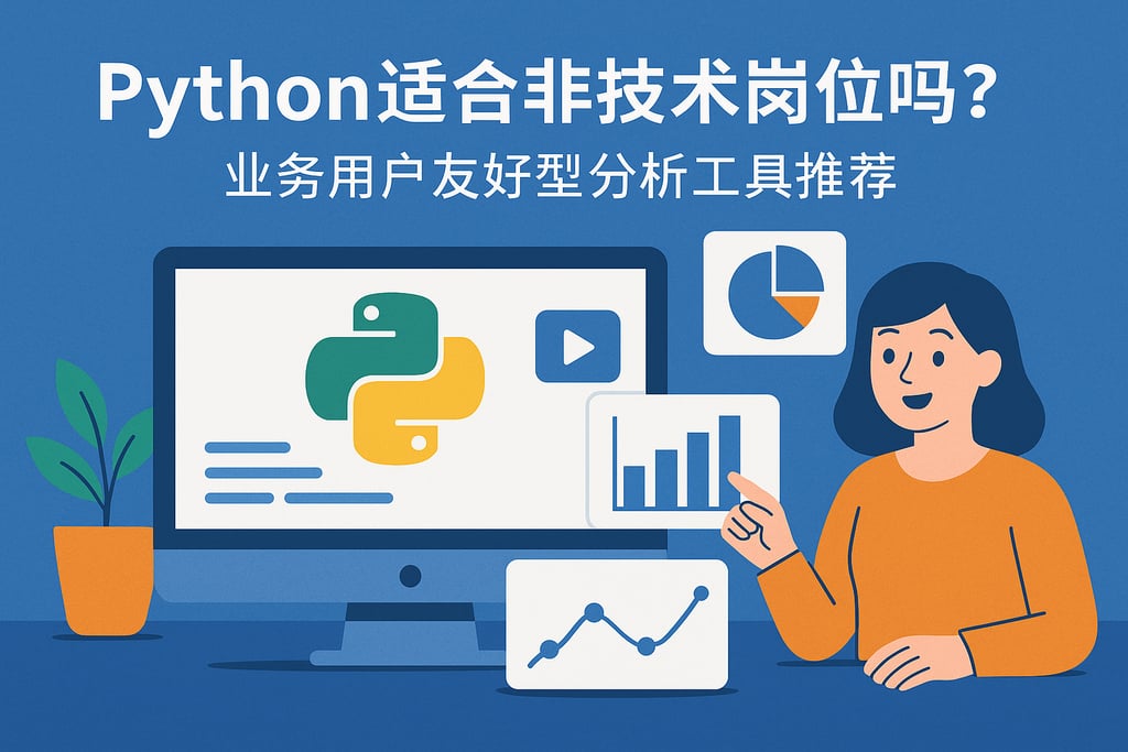 Python适合非技术岗位吗？业务用户友好型分析工具推荐