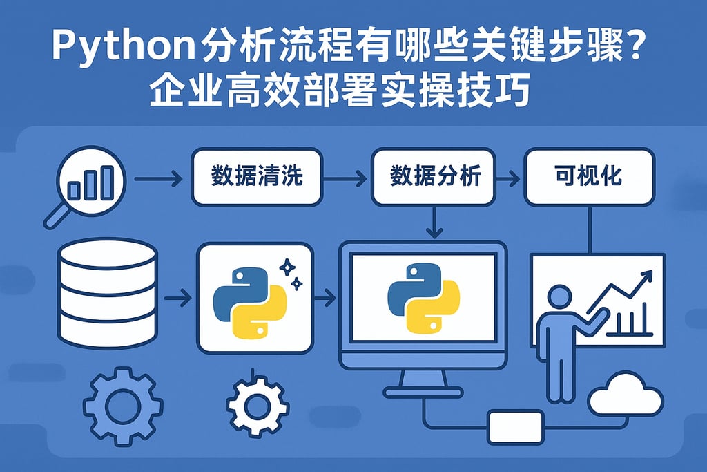 python分析流程有哪些关键步骤？企业高效部署实操技巧