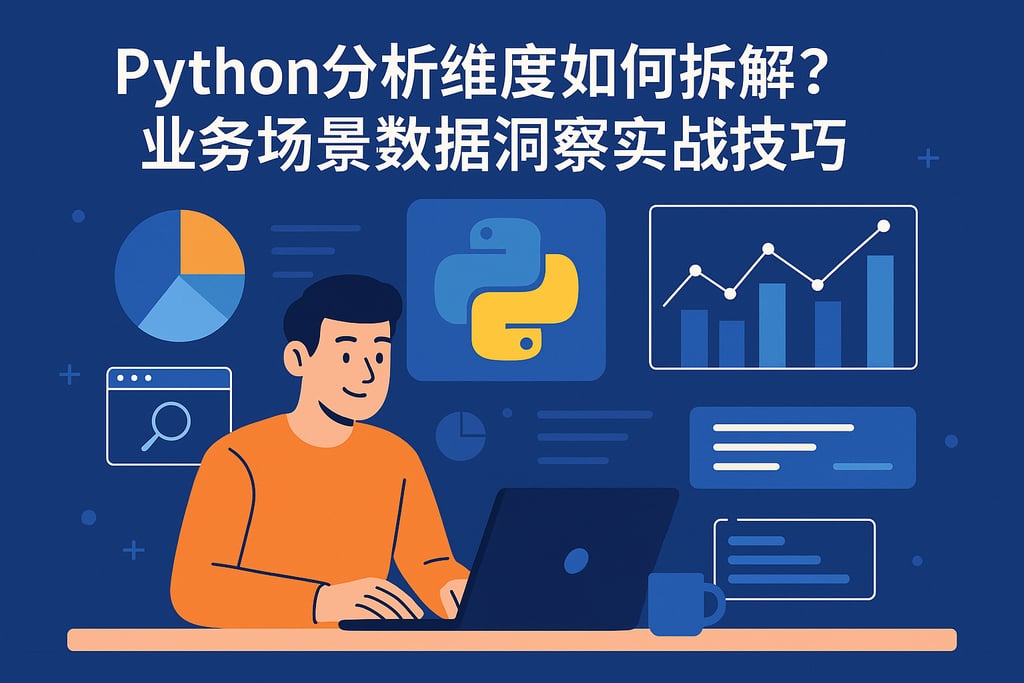 python分析维度如何拆解？业务场景数据洞察实战技巧