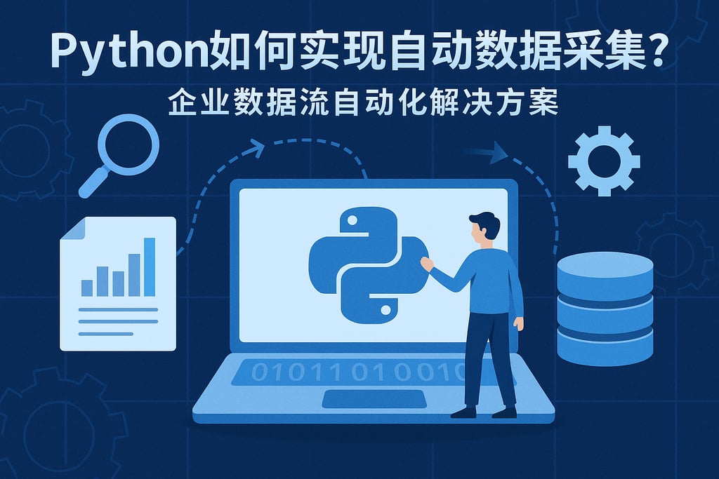 python如何实现自动数据采集？企业数据流自动化解决方案