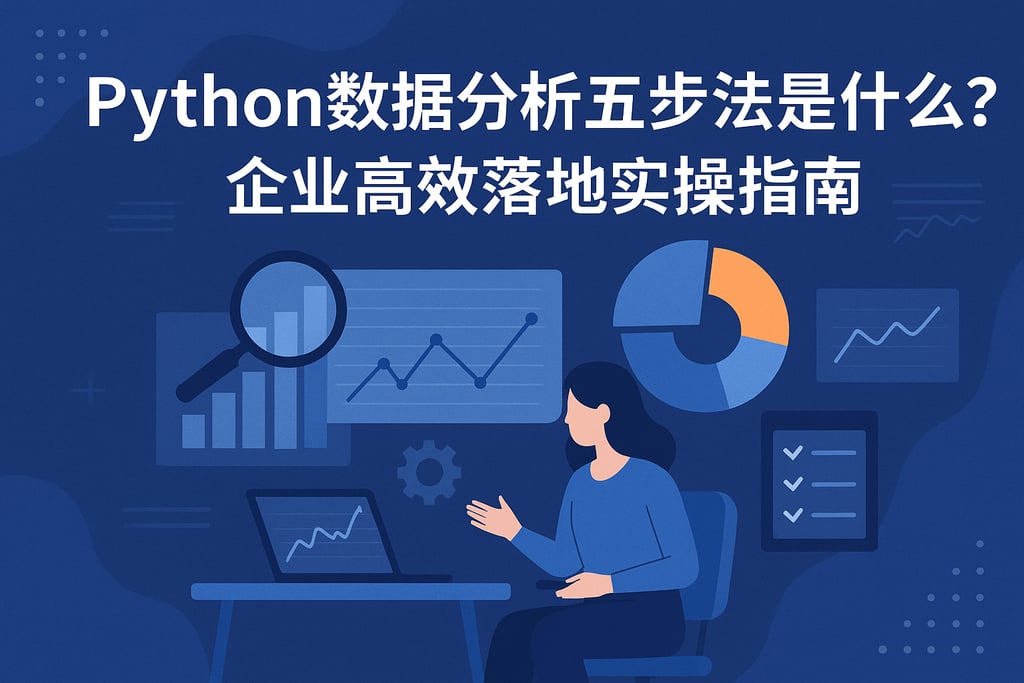 python数据分析五步法是什么？企业高效落地实操指南