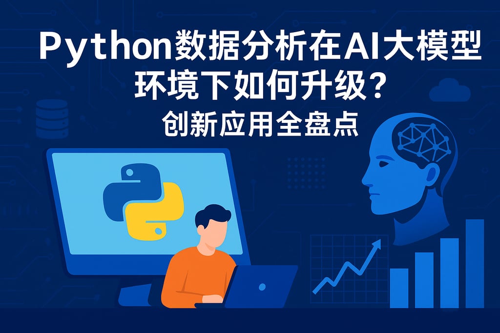 python数据分析在AI大模型环境下如何升级？创新应用全盘点