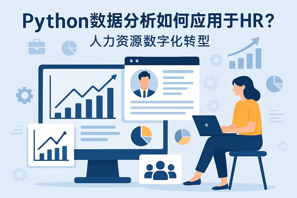 python数据分析在HR领域如何应用？人力资源数字化转型