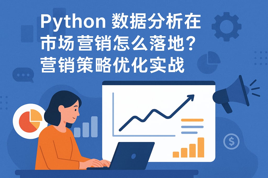 python数据分析在市场营销怎么落地？营销策略优化实战