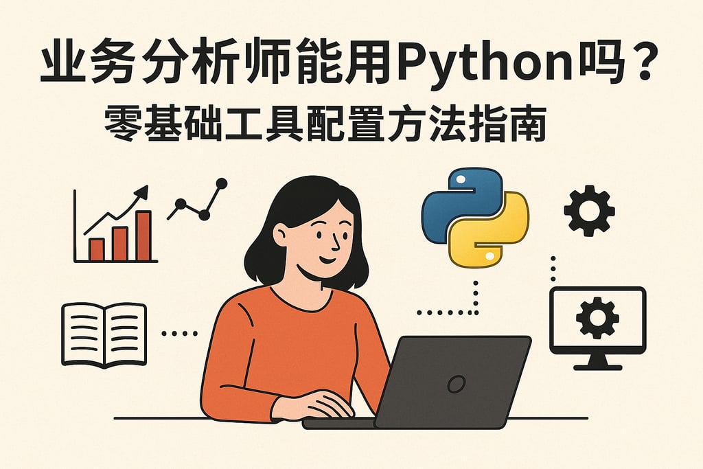 业务分析师能用Python吗？零基础工具配置方法指南
