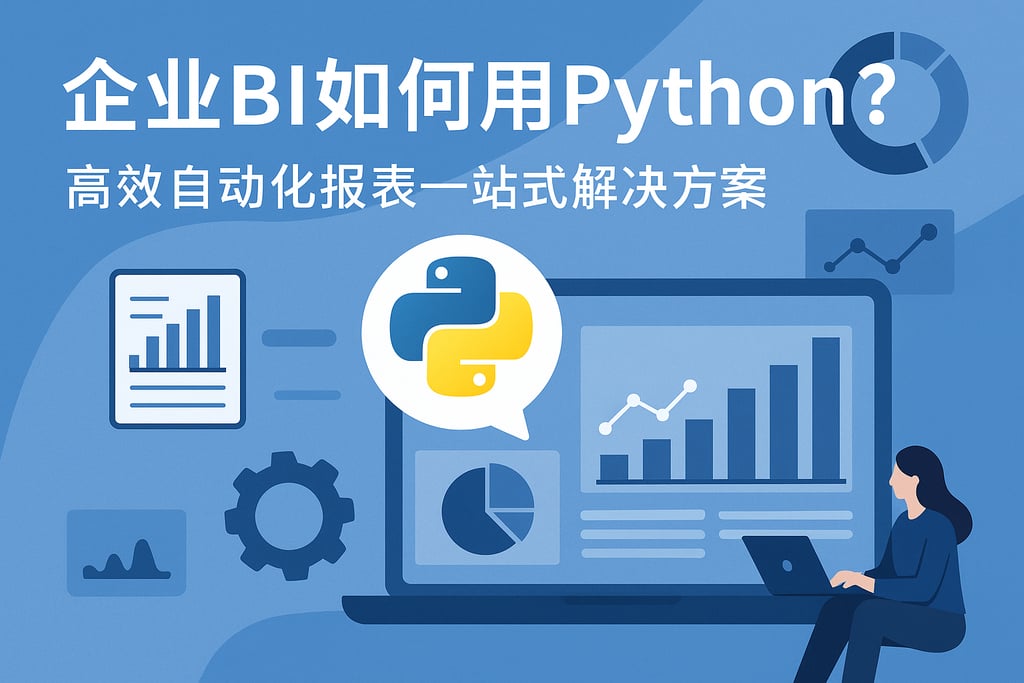 企业BI如何用Python？高效自动化报表一站式解决方案