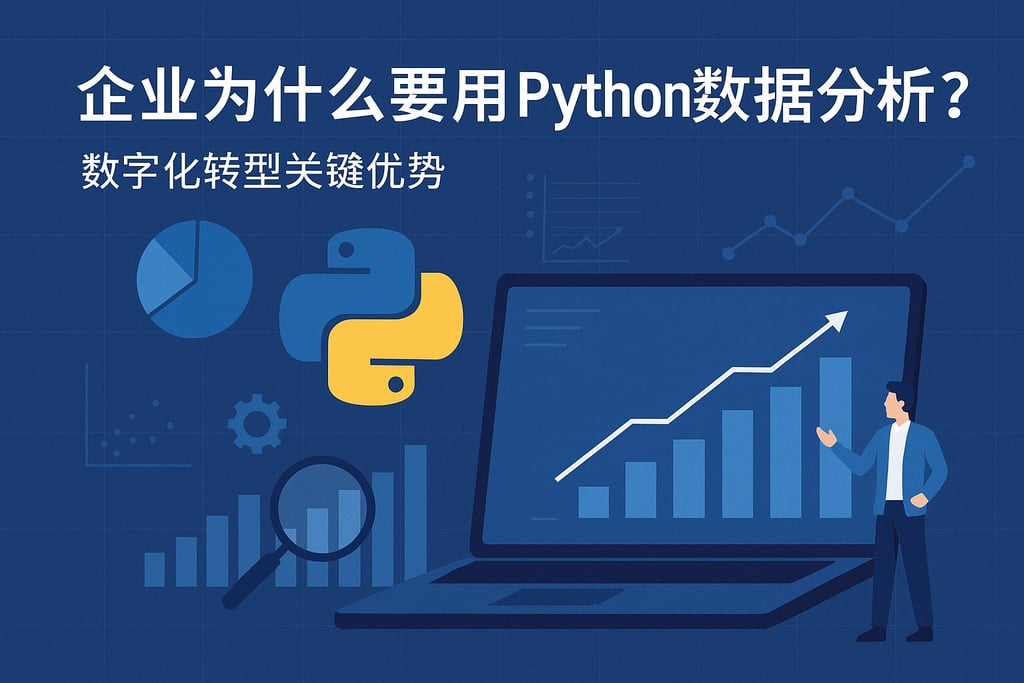 企业为什么要用Python数据分析？数字化转型关键优势
