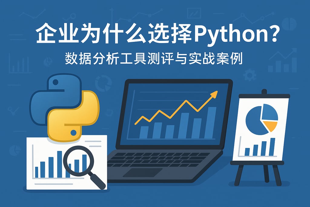 企业为什么选择Python？数据分析工具测评与实战案例
