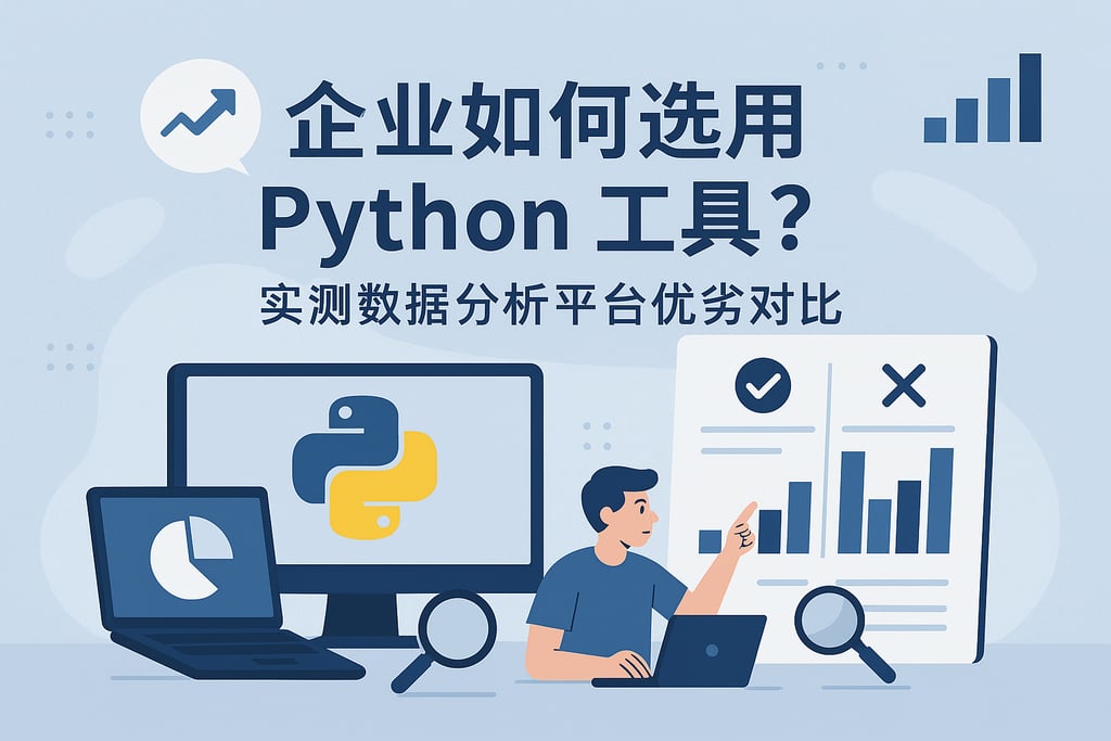 企业如何选用Python工具？实测数据分析平台优劣对比