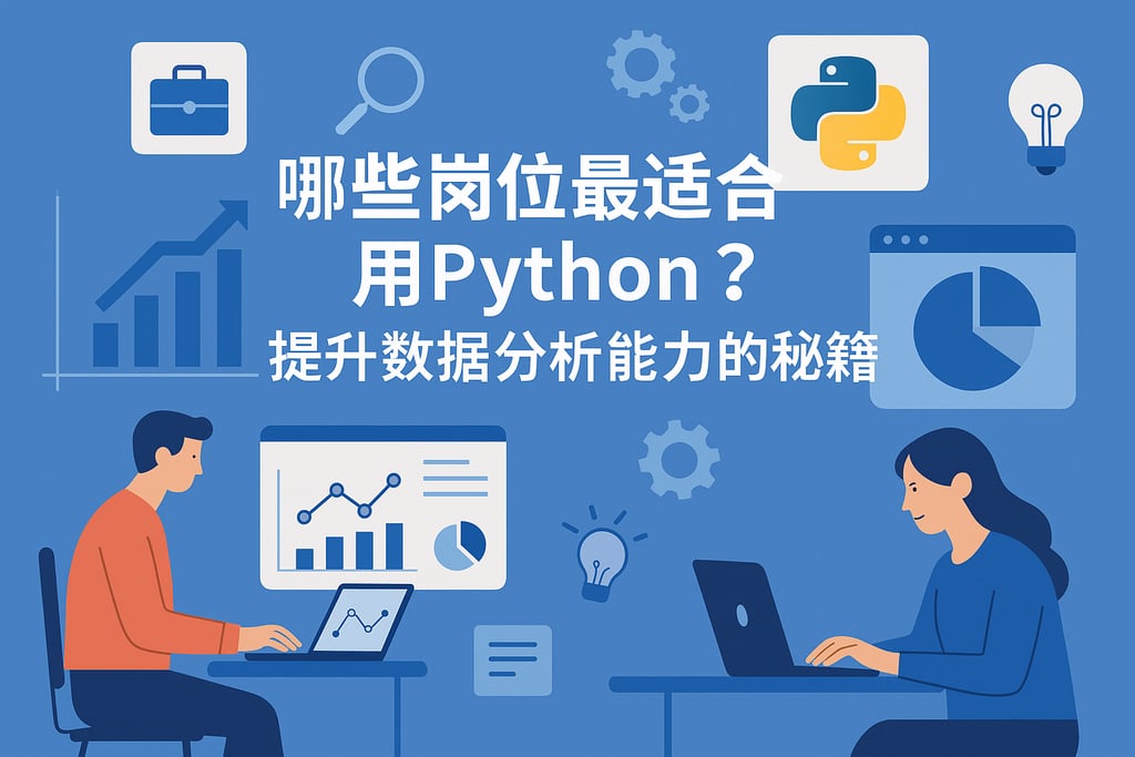 哪些岗位最适合用Python？提升数据分析能力的秘籍
