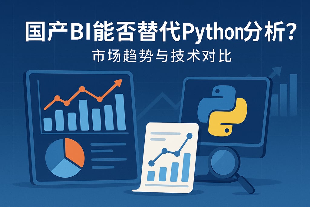国产BI能否替代Python分析？市场趋势与技术对比