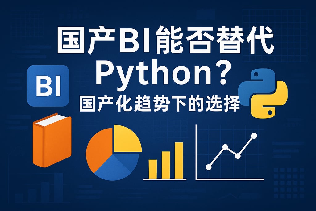 国产BI能否替代Python？国产化趋势下的选择