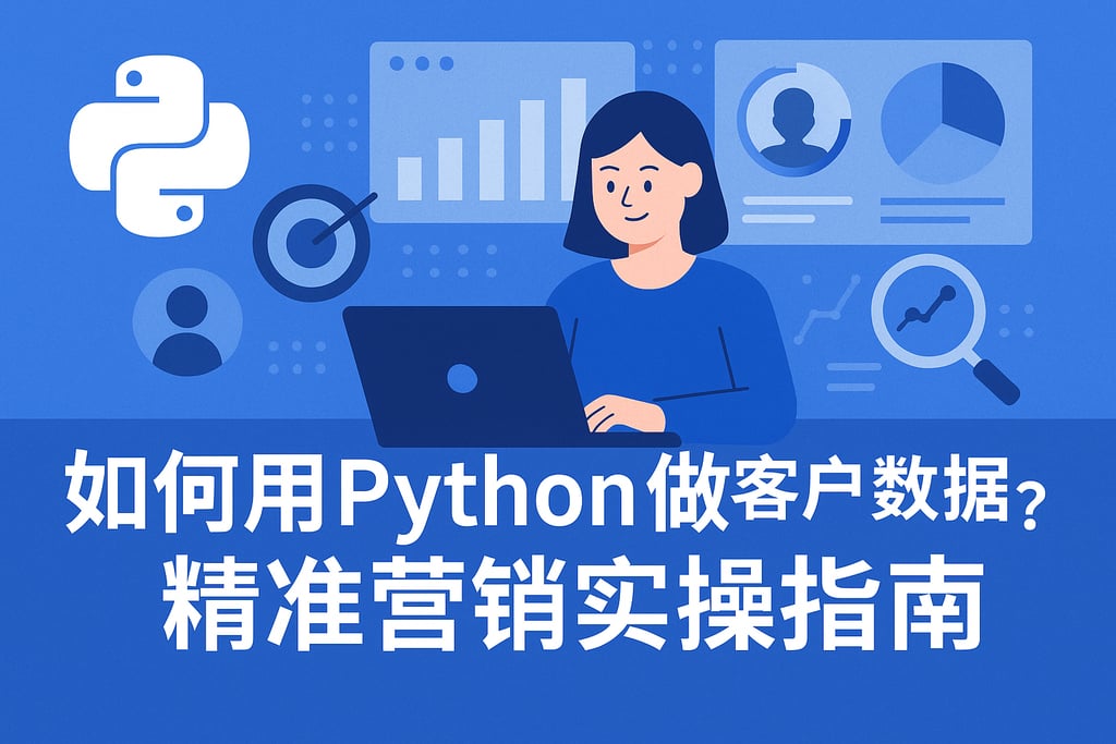 如何用Python做客户数据分析？精准营销实操指南