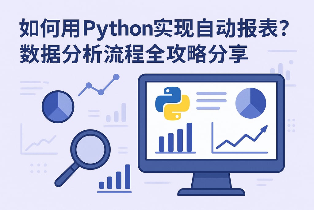 如何用Python实现自动报表？数据分析流程全攻略分享