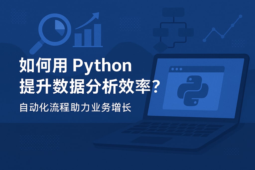如何用Python提升数据分析效率？自动化流程助力业务增长