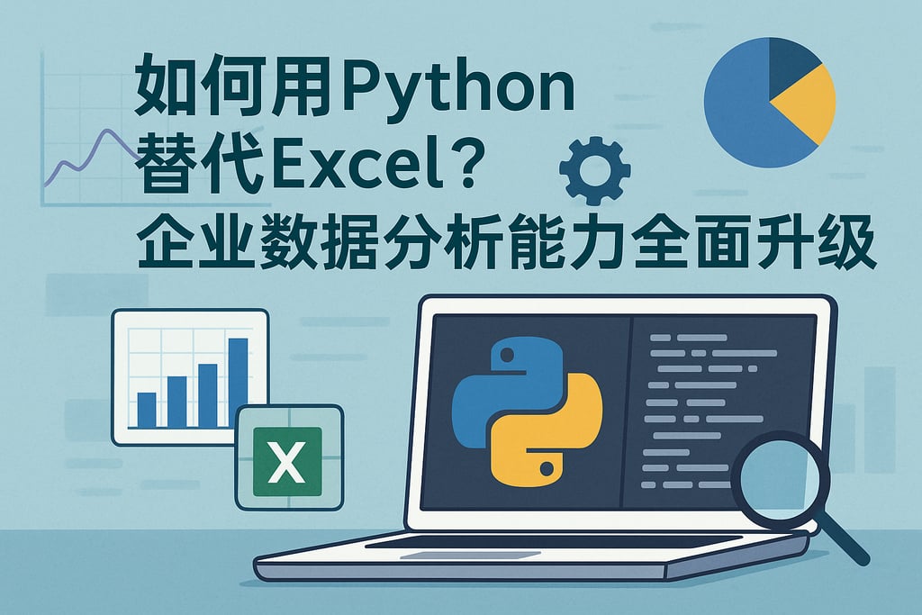 如何用Python替代Excel？企业数据分析能力全面升级