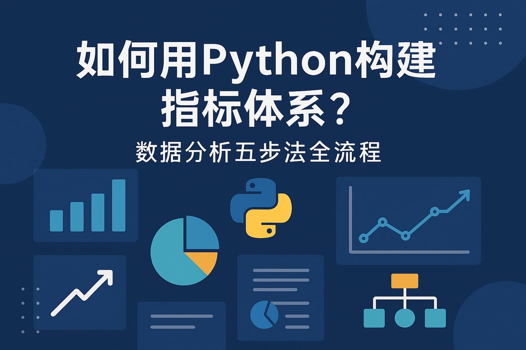 如何用Python构建指标体系？数据分析五步法全流程