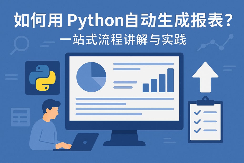 如何用Python自动生成报表？一站式流程讲解与实践