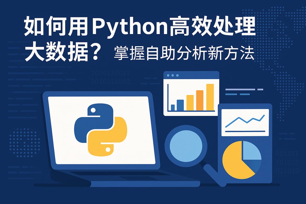 如何用Python高效处理大数据？掌握自助分析新方法