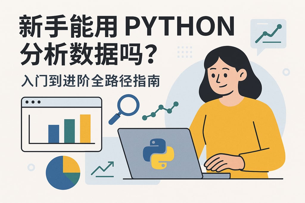 新手能用Python分析数据吗？入门到进阶全路径指南