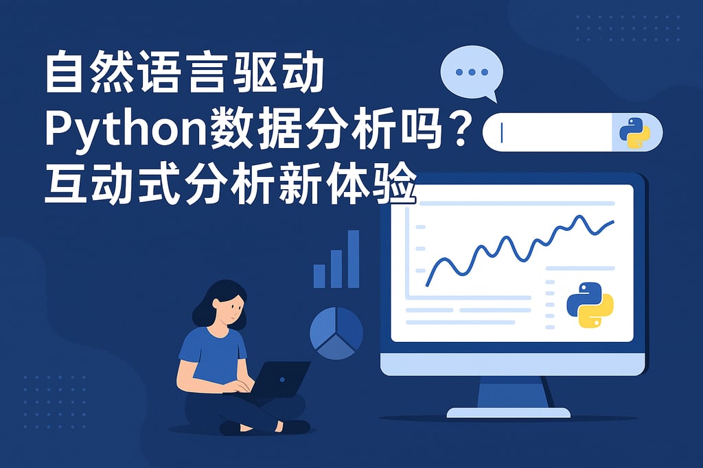 自然语言能驱动Python数据分析吗？交互式分析新体验