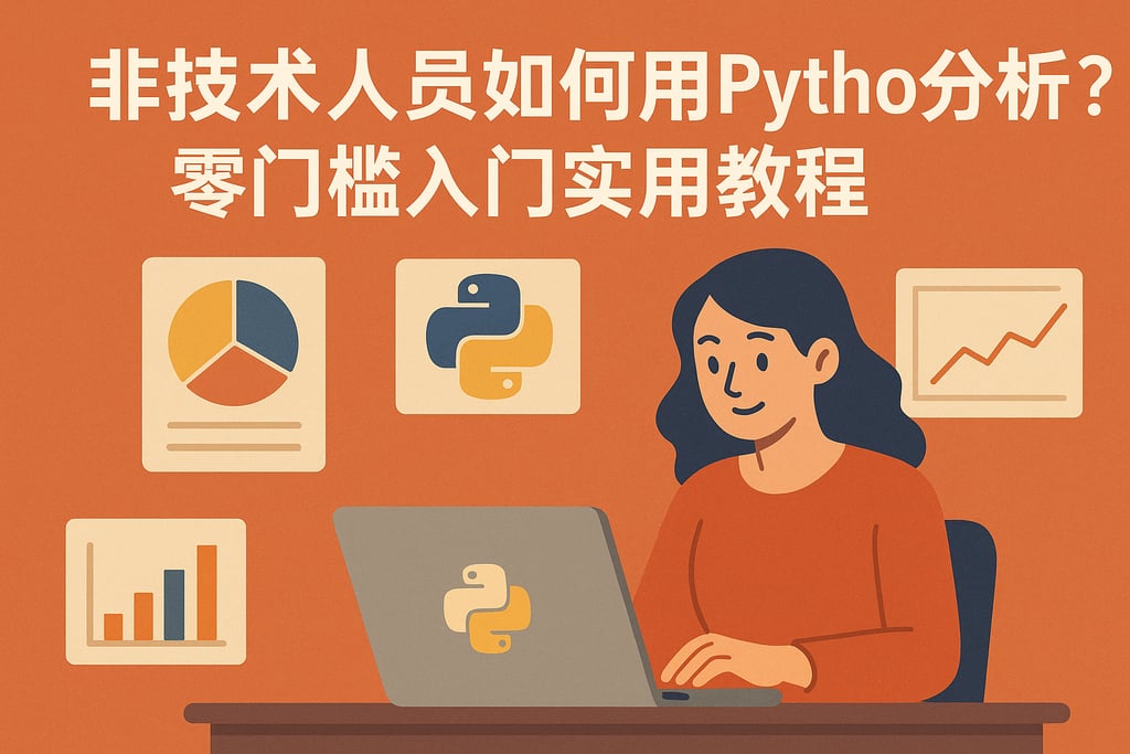 非技术人员如何用Python分析？零门槛入门实用教程