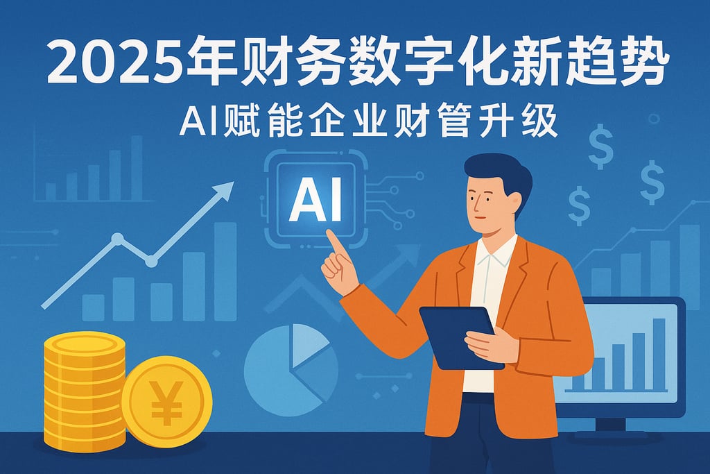 2025年财务数字化新趋势？AI赋能企业财管升级