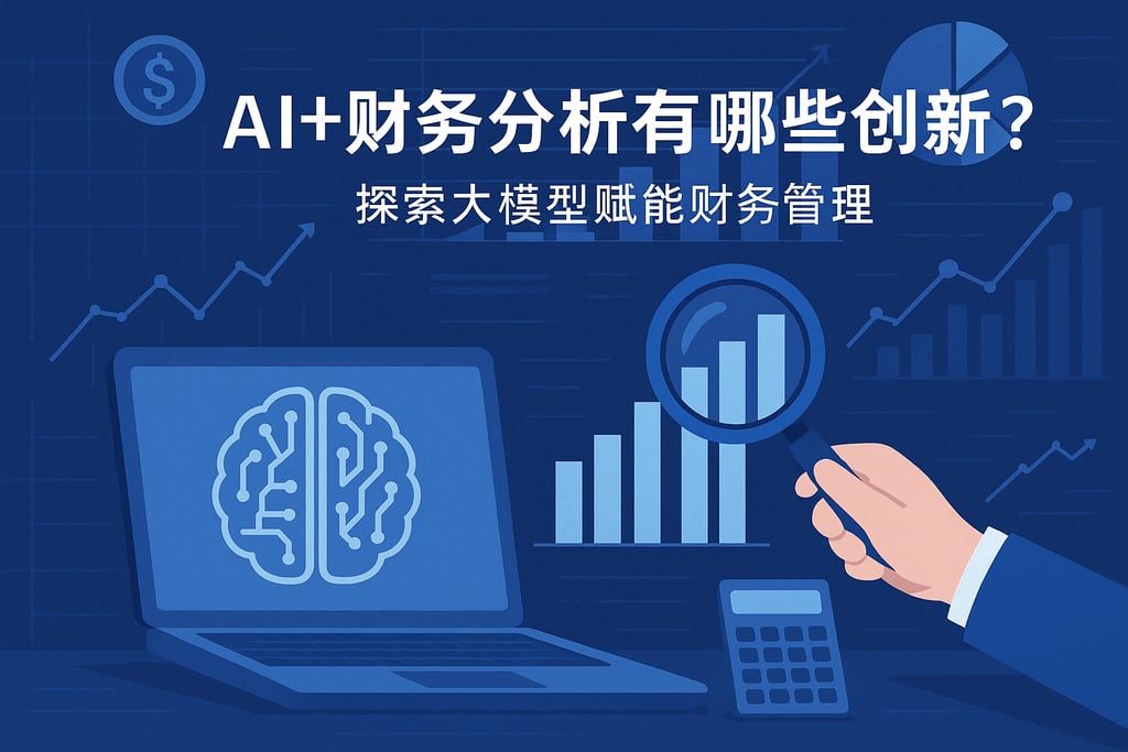 AI+财务分析有哪些创新？探索大模型赋能财务管理