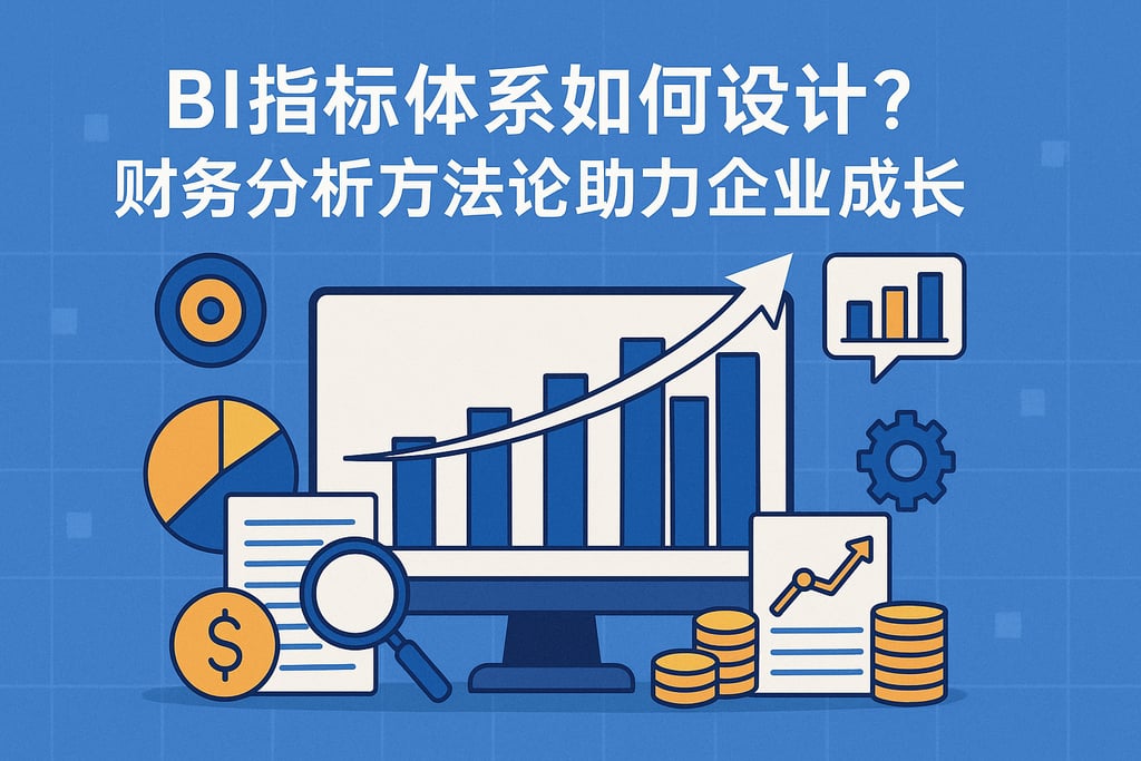 BI指标体系如何设计？财务分析方法论助力企业成长