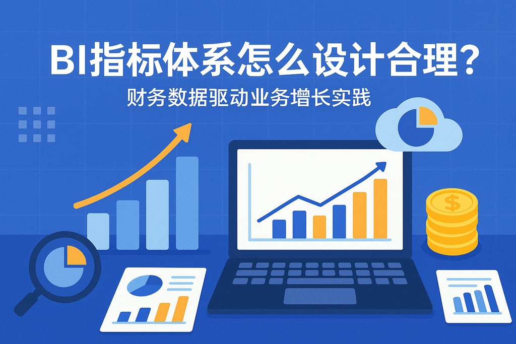 BI指标体系怎么设计合理？财务数据驱动业务增长实践