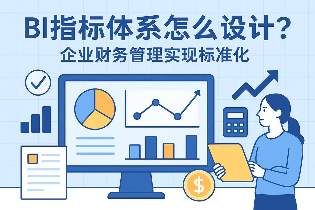 BI指标体系怎么设计？企业财务管理实现标准化
