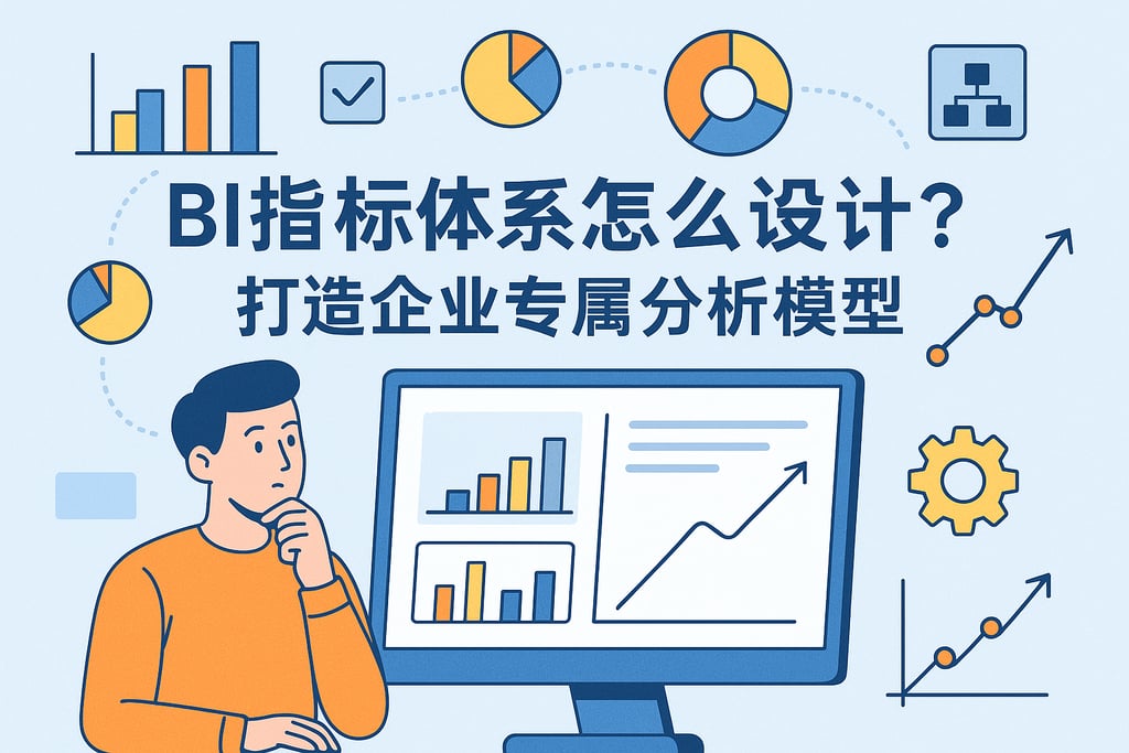 BI指标体系怎么设计？打造企业专属分析模型