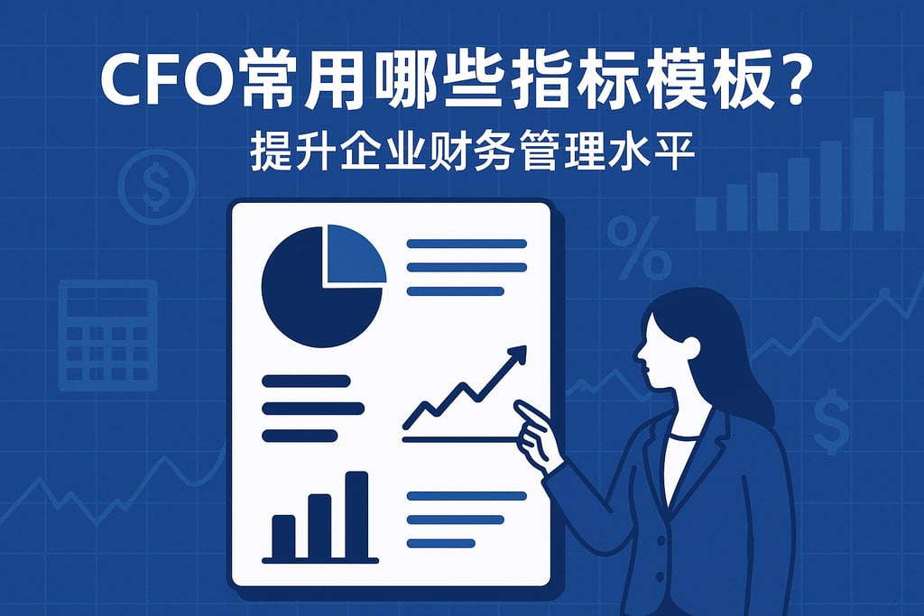 CFO常用哪些指标模板？提升企业财务管理水平