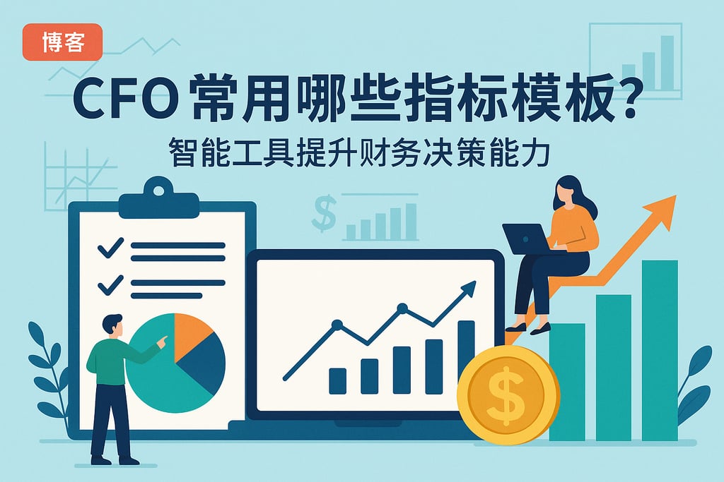 CFO常用哪些指标模板？智能工具提升财务决策能力