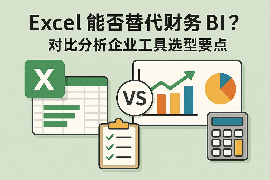 Excel能否替代财务BI？对比分析企业工具选型要点