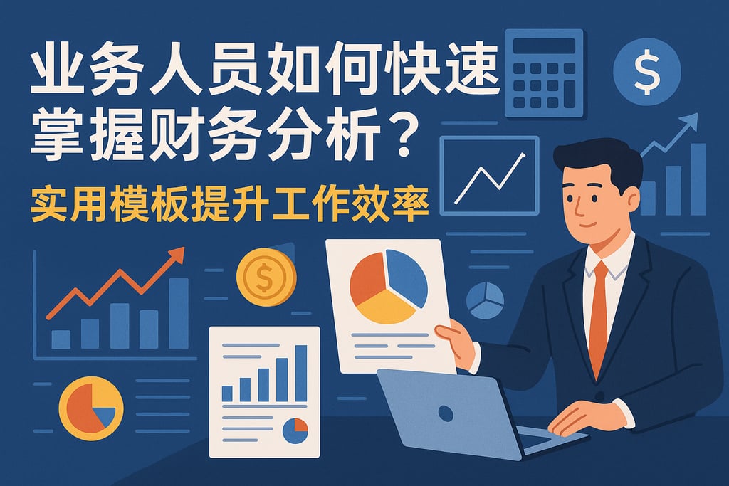业务人员如何快速掌握财务分析？实用模板提升工作效率