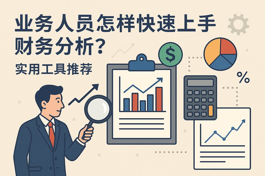 业务人员怎样快速上手财务分析？实用工具推荐
