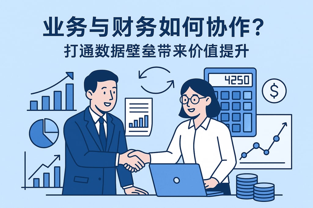 业务财务如何协作？打通数据壁垒带来价值提升