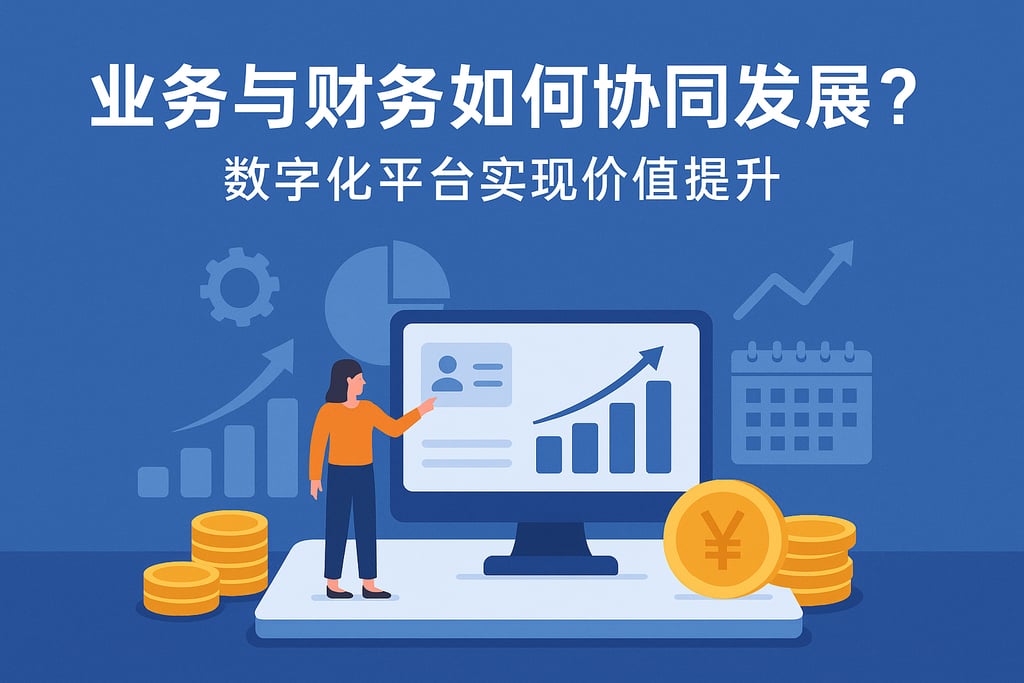 业务财务如何协同发展？数字化平台实现价值提升