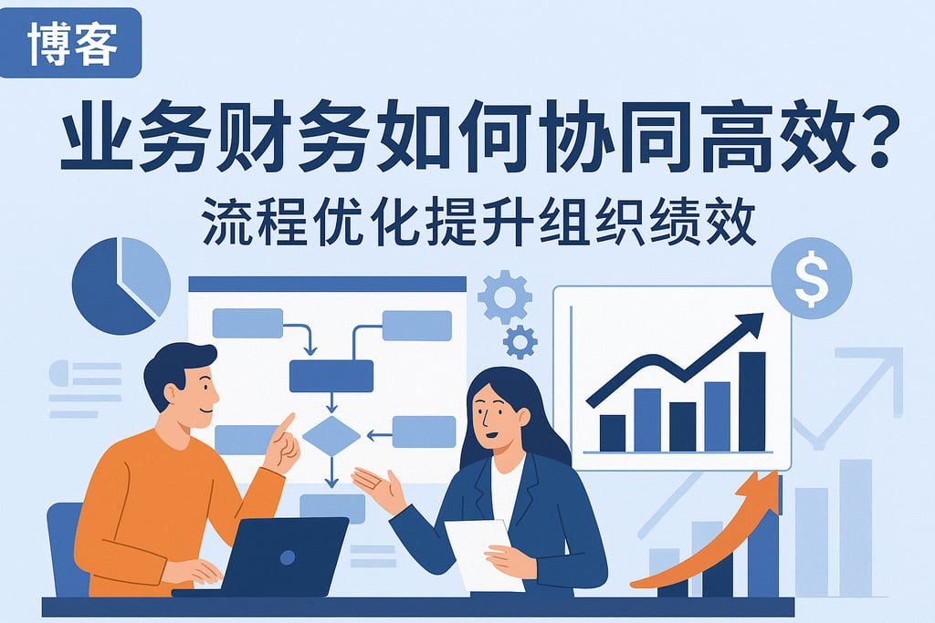 业务财务如何协同高效？流程优化提升组织绩效