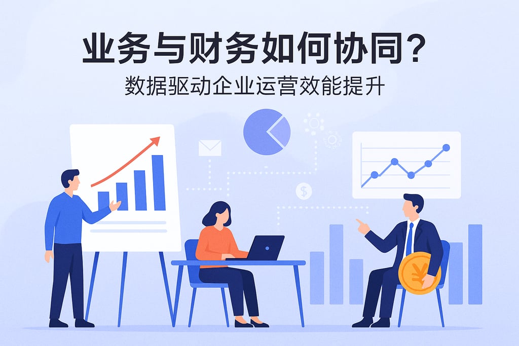 业务财务如何协同？数据驱动企业运营效能提升