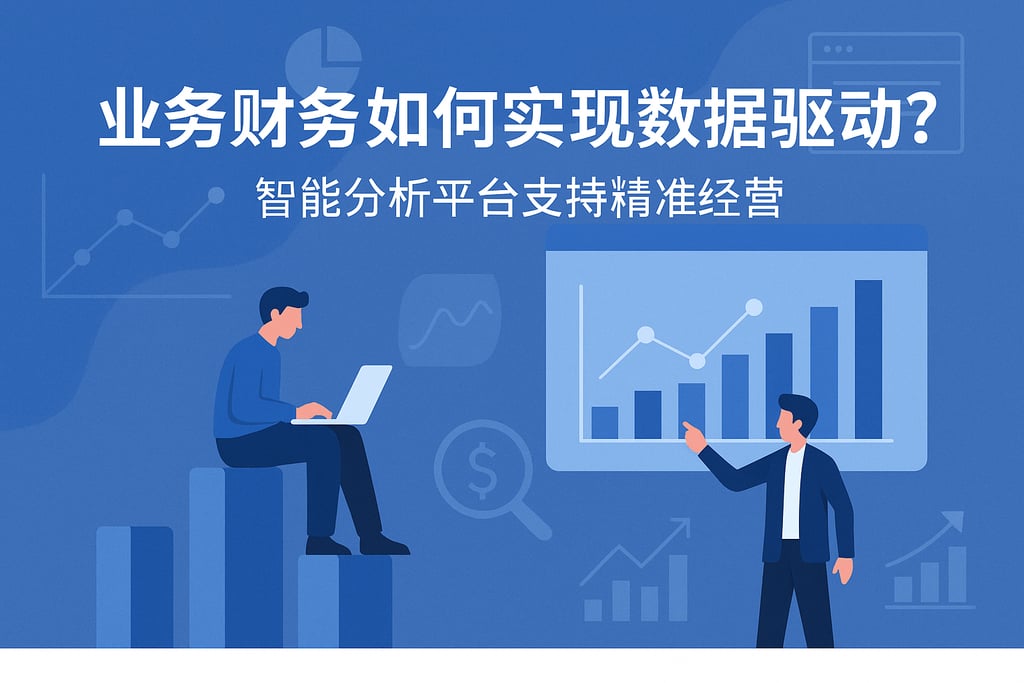 业务财务如何实现数据驱动？智能分析平台支持精准经营