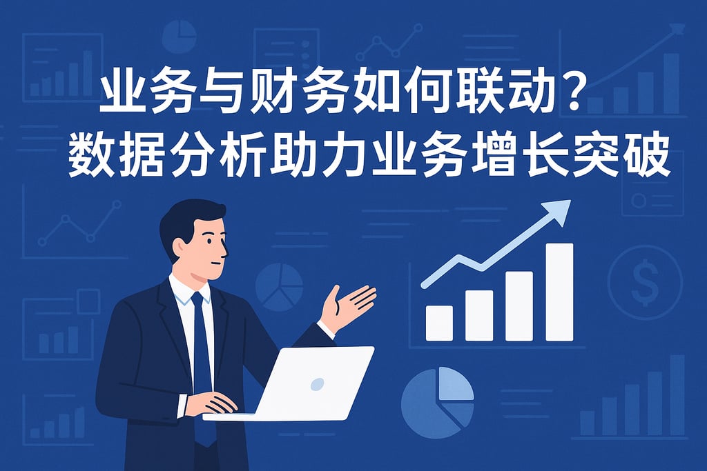 业务财务如何联动？数据分析助力业务增长突破