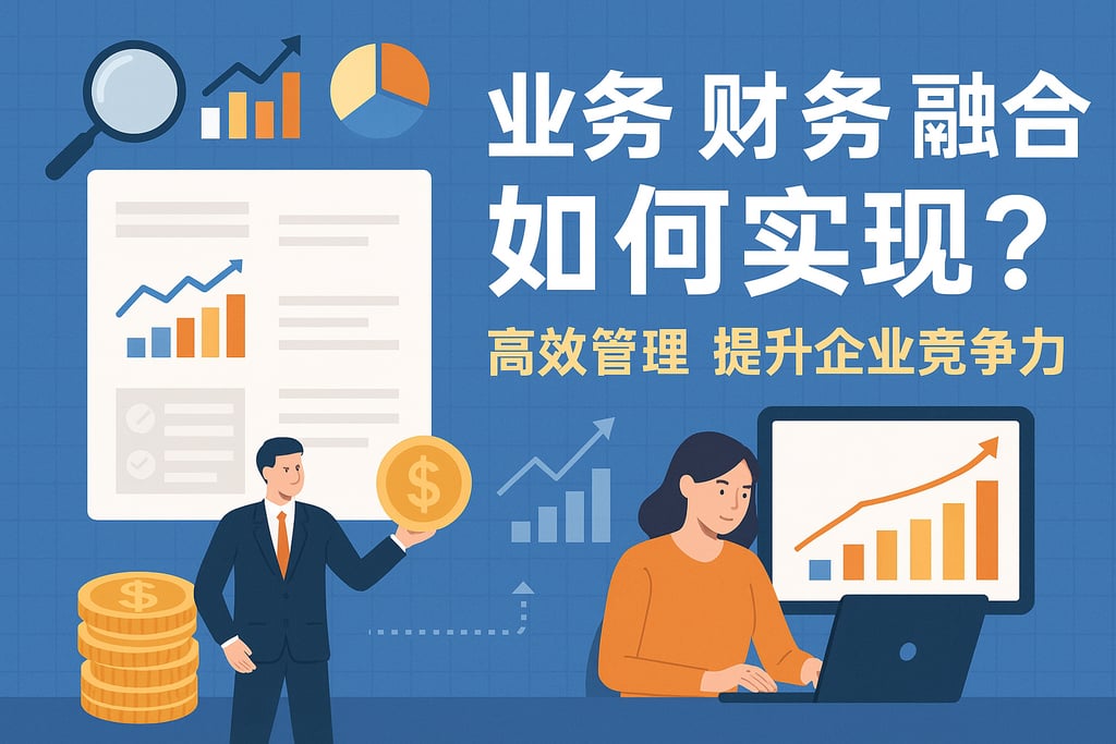 业务财务融合如何实现？高效管理提升企业竞争力