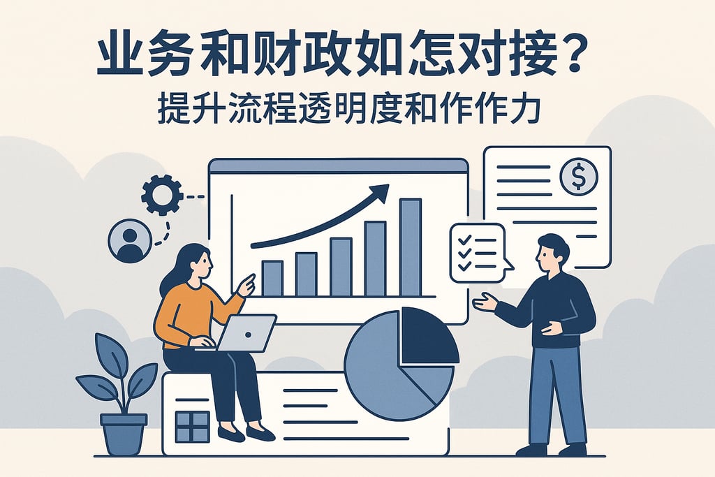 业务财务该怎么对接？提升流程透明度和协作力