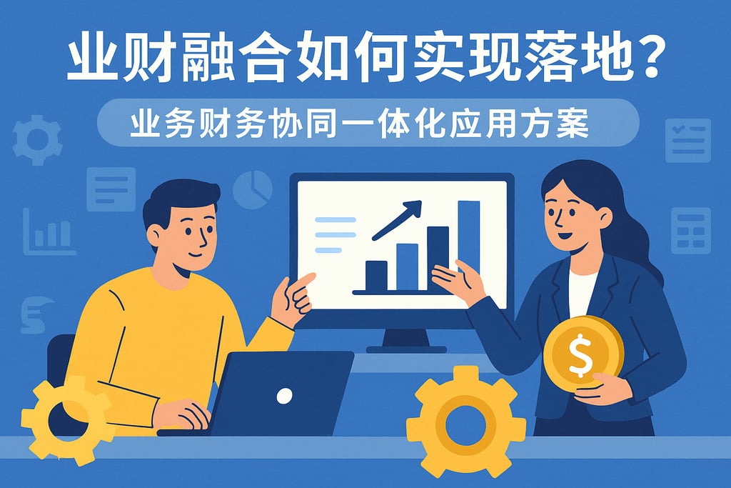 业财融合如何实现落地？业务财务协同一体化应用方案
