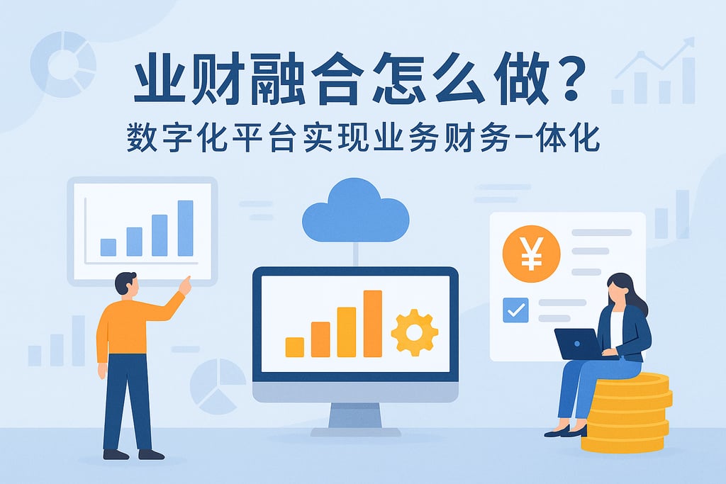 业财融合怎么做？数字化平台实现业务财务一体化